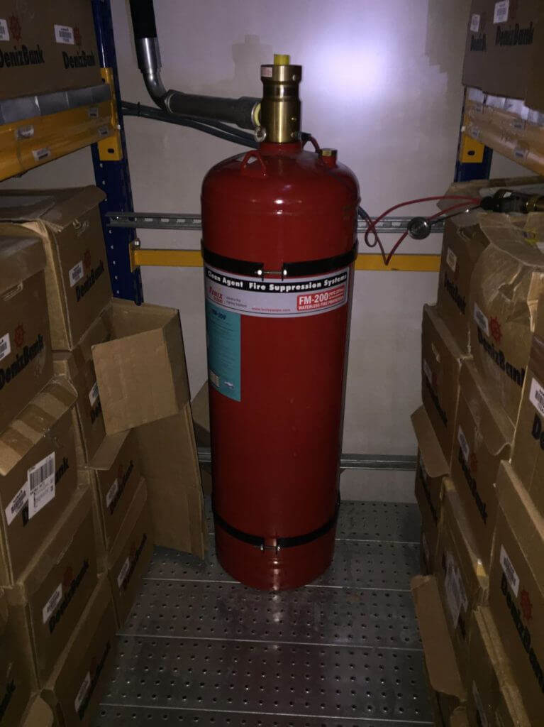Fm 200 gazlı yangın söndürme sistemleri