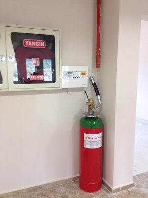 Fm 200 gazlı yangın söndürme sistemleri